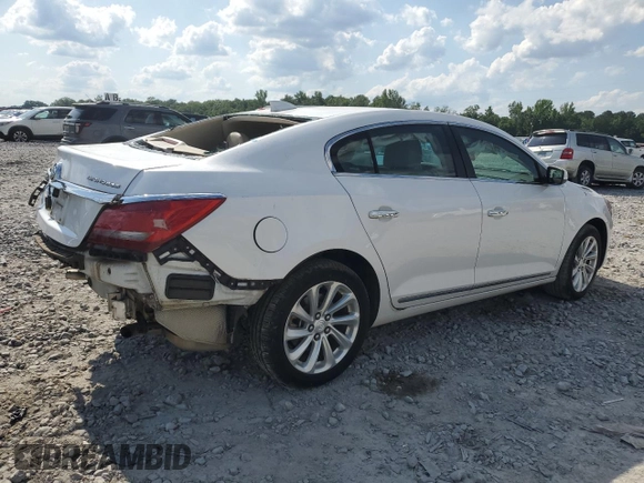 2016 Buick LaCrosse with VIN 1G4GA5G33GF163124, listed as a Copart auction lot 57841645 with 60,682 mi miles and Salvage title. Bid and sale history available at DreamBid. Image 3.