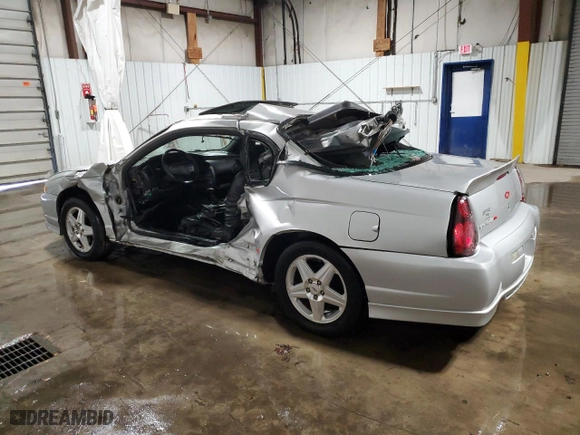 2004 Chevrolet Monte Carlo SS Supercharged with VIN 2G1WZ121849209549, listed as a Copart auction lot 43943355 with 0 mi miles and Salvage Title. Bid and sale history available at carsss.com. Image 2.