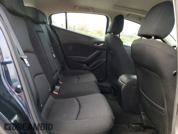 2015 Mazda 3 i Touring with VIN 3MZBM1L78FM235597, listed as a Copart auction lot 51717005 with 57,186 mi miles and Salvage title. Bid and sale history available at DreamBid. Image 10.