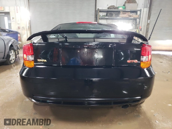 2000 Toyota Celica GTS with VIN JTDDY32T0Y0023275, listed as a Copart auction lot 50836735 with 154,144 mi miles and Salvage Title. Bid and sale history available at DreamBid. Image 6.