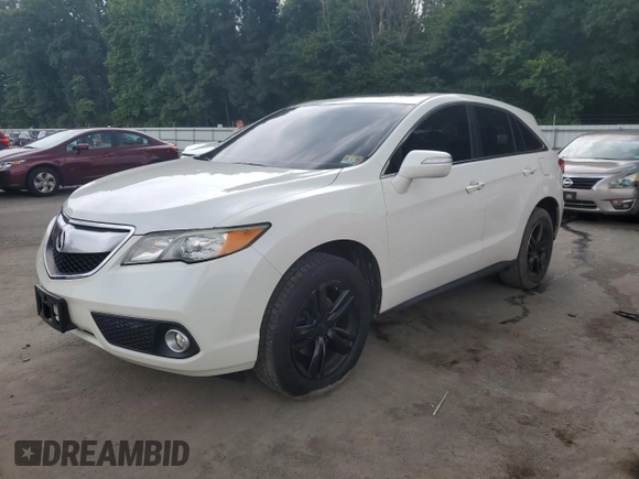 2015 Acura RDX Tech with VIN 5J8TB4H50FL024581, listed as a Copart auction lot 64684374 with 80,280 mi miles and Salvage Title. Bid and sale history available at carsss.com. Image 1.
