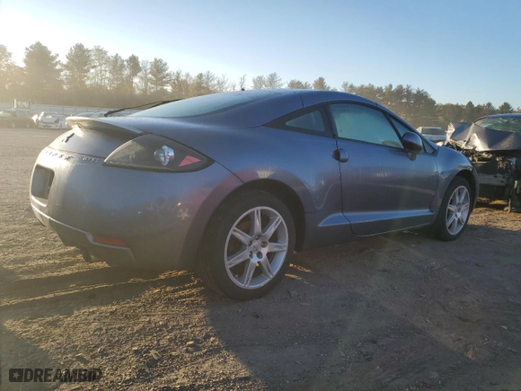 2007 Mitsubishi Eclipse GT with VIN 4A3AK34T47E019813, listed as a Copart auction lot 76297894 with 161714 miles and Clean Title. Bid and sale history available at carsss.com. Image 3.