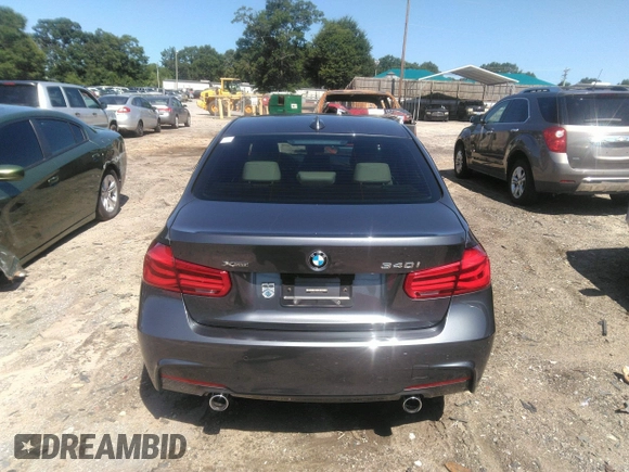 2017 BMW 3 Series 340i xDrive with VIN WBA8B7G33HNU37816, listed as a IAAI auction lot 42735008 with 95,610 mi miles and . Bid and sale history available at DreamBid. Image 16.
