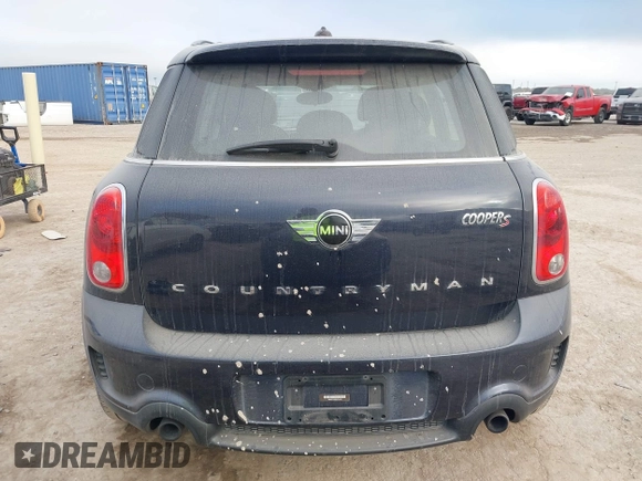 2013 MINI Countryman S with VIN WMWZC3C59DWP24390, listed as a IAAI auction lot 42038509 with 134,903 mi miles and . Bid and sale history available at DreamBid. Image 17.