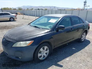 2007 Toyota Camry CE with VIN JTNBE46K773061294, listed as a IAAI auction lot 41986525 with 212,516 mi miles. Bid and sale history available at carsss.com. Image 2.