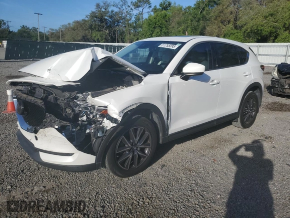 2017 Mazda CX-5 Grand Touring with VIN JM3KFADL1H0141132, listed as a Copart auction lot 51755095 with 116,220 mi miles and Salvage Title. Bid and sale history available at carsss.com. Image 1.