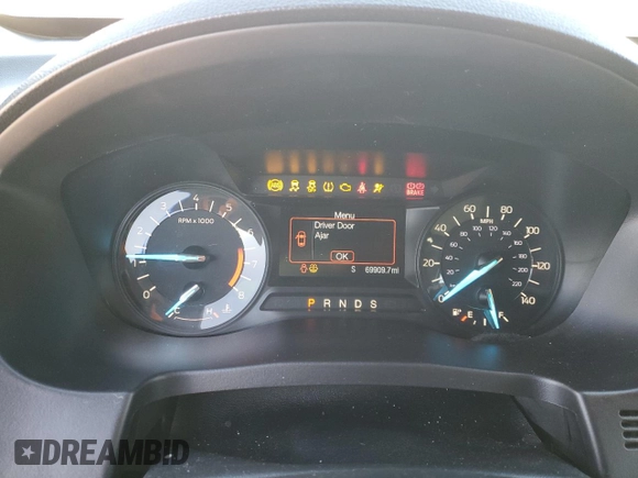 2016 Ford Explorer with VIN 1FM5K8B84GGC63025, listed as a Copart auction lot 88902315 with 69,909 mi miles and Salvage Title. Bid and sale history available at DreamBid. Image 9.