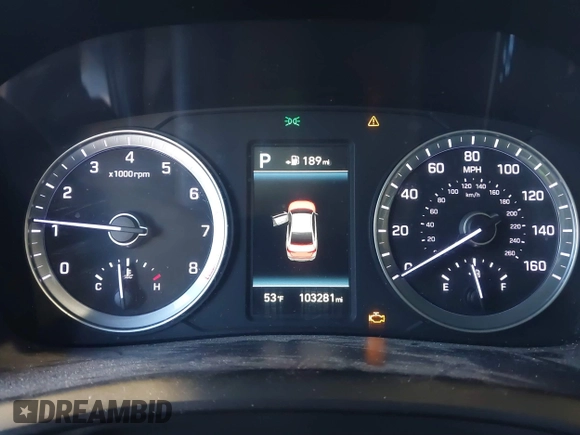 2019 Hyundai Sonata SEL with VIN 5NPE34AF2KH806872, listed as a IAAI auction lot 41825437 with 103,281 mi miles and . Bid and sale history available at DreamBid. Image 7.