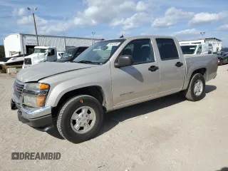 2005 GMC Canyon 1SB SLE Z85 with VIN 1GTCS138658111627, listed as a Copart auction lot 80232384 with 143,775 mi miles and Salvage Title. Bid and sale history available at carsss.com. Image 1.