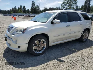 2012 GMC Acadia Denali z VIN 1GKKVTED9CJ253702, wystawiony jako Copart lot #58348835 z przebiegiem 149 501 mil mil oraz Szkoda całkowita • Salvage title. Historia ofert i sprzedaży dostępna na DreamBid. Obrazek 1.