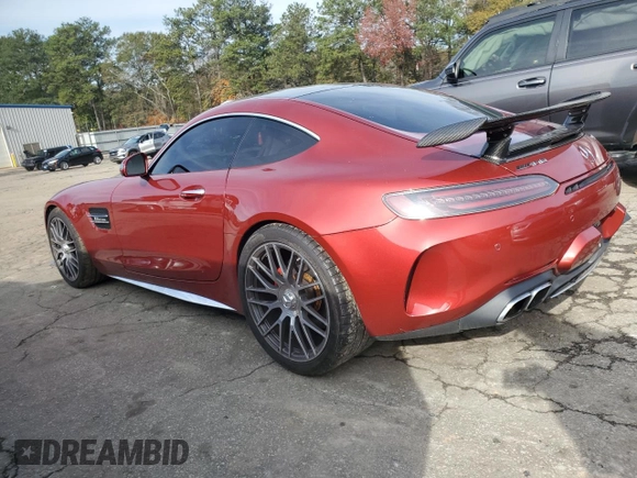 2020 Mercedes-Benz AMG GT with VIN WDDYJ8AA6LA025673, listed as a Copart auction lot 82607534 with 54,724 mi miles and Salvage title. Bid and sale history available at DreamBid. Image 2.