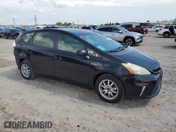 2014 Toyota Prius Two with VIN JTDZN3EU1E3328989, listed as a Copart auction lot 53816595 with 171,025 mi miles and Salvage Title. Bid and sale history available at DreamBid. Image 4.