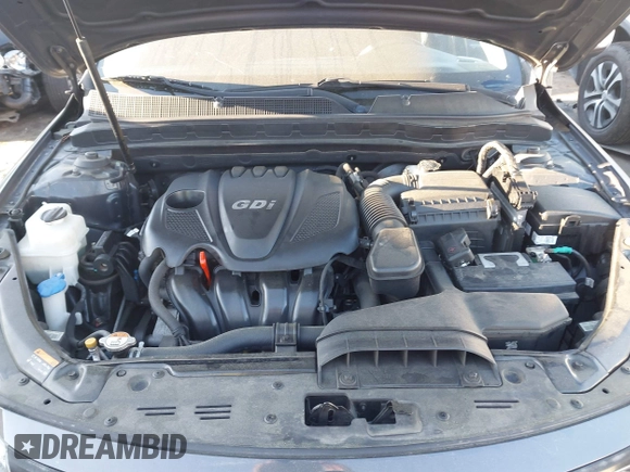 2015 Kia Optima LX with VIN KNAGM4A76F5624013, listed as a IAAI auction lot 41887296 with 224,720 mi miles. Bid and sale history available at carsss.com. Image 10.