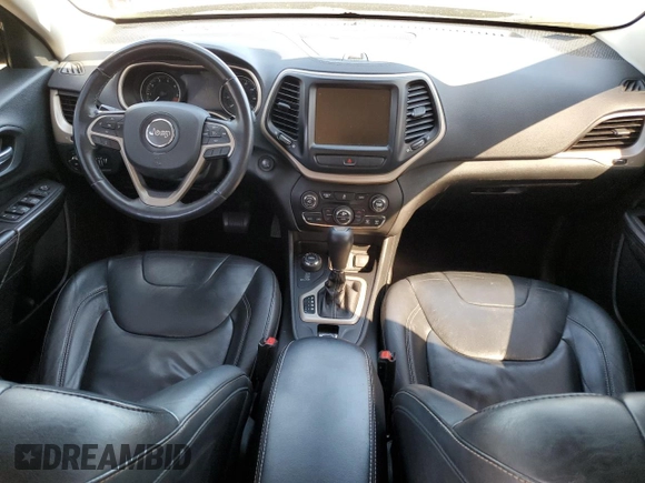 2014 Jeep Cherokee Limited with VIN 1C4PJMDB2EW212398, listed as a Copart auction lot 54723835 with 202,008 mi miles and Salvage title. Bid and sale history available at DreamBid. Image 8.