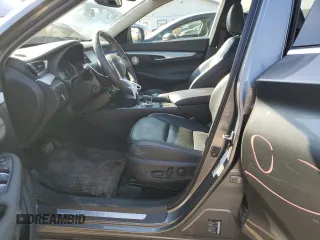 2019 Infiniti QX50 Essential with VIN 3PCAJ5M33KF117370, listed as a Copart auction lot 46537675 with 65,209 mi miles and Salvage Title. Bid and sale history available at DreamBid. Image 7.