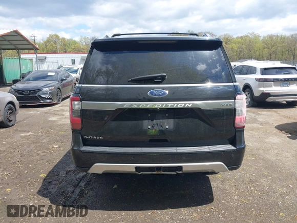 2018 Ford Expedition Max Platinum with VIN 1FMJK1MT5JEA38641, listed as a IAAI auction lot 42049736 with 95,093 mi miles and . Bid and sale history available at DreamBid. Image 16.