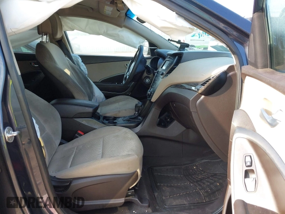 2018 Hyundai Santa Fe 2.4L with VIN 5NMZT3LB2JH092677, listed as a IAAI auction lot 42033763 with 158,039 mi miles and . Bid and sale history available at DreamBid. Image 5.