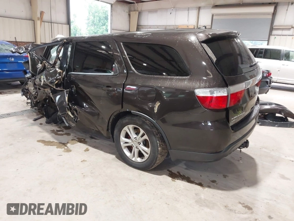 2013 Dodge Durango SXT with VIN 1C4RDJAG3DC540038, listed as a IAAI auction lot 42366965 with Not provided miles and . Bid and sale history available at DreamBid. Image 3.