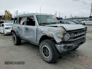 2022 Ford Bronco with VIN 1FMEE5DP1NLA98307, listed as a Copart auction lot 47690365 with 34,490 mi miles and Salvage Title. Bid and sale history available at DreamBid. Image 12.