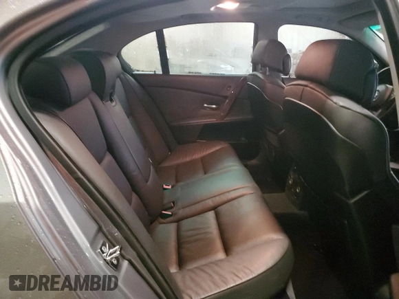 2007 BMW 5 Series 550i z VIN WBANB53517CP07229, wystawiony jako Copart lot #58400705 z przebiegiem 112 866 mil mil oraz Szkoda całkowita • Salvage title. Historia ofert i sprzedaży dostępna na DreamBid. Obrazek 10.
