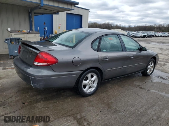 2004 Ford Taurus SES with VIN 1FAFP55U34A113140, listed as a Copart auction lot 53606615 with 99,800 mi miles and Salvage Title. Bid and sale history available at DreamBid. Image 3.