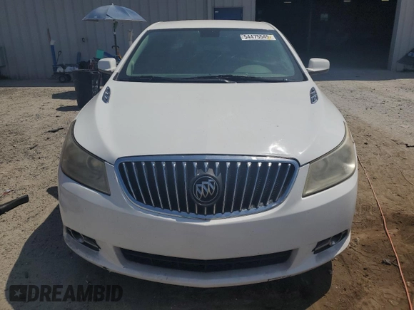 2013 Buick LaCrosse with VIN 1G4GA5ER0DF302189, listed as a Copart auction lot 54475545 with 157,615 mi miles and Salvage Title. Bid and sale history available at DreamBid. Image 5.