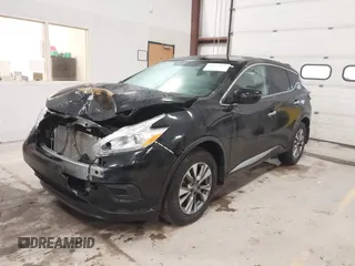 2017 Nissan Murano S with VIN 5N1AZ2MH2HN149509, listed as a IAAI auction lot 41673053 with 136,499 mi miles and . Bid and sale history available at DreamBid. Image 2.