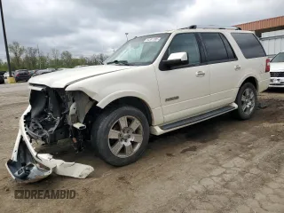 2008 Ford Expedition Limited z VIN 1FMFU20518LA08443, wystawiony jako Copart lot #54347395 z przebiegiem 207 818 mil mil oraz Szkody całkowita. Historia ofert i sprzedaży dostępna na DreamBid. Obrazek 1.