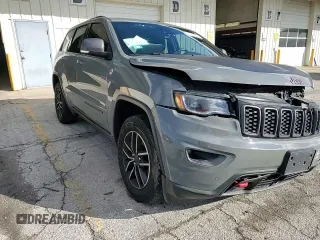 2021 Jeep Grand Cherokee Trailhawk with VIN 1C4RJFLT4MC533986, listed as a Copart auction lot 81338054 with 41,354 mi miles and Salvage Title. Bid and sale history available at carsss.com. Image 12.