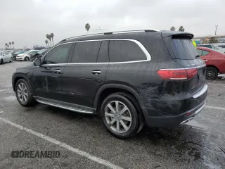 2020 Mercedes-Benz GLS with VIN 4JGFF5KE5LA137234, listed as a Copart auction lot 80938553 with 25,658 mi miles. Bid and sale history available at carsss.com. Image 2.