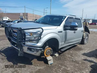 2015 Ford F-150 XLT with VIN 1FTEW1EF1FKD44263, listed as a IAAI auction lot 41935441 with 234,201 mi miles. Bid and sale history available at carsss.com. Image 2.