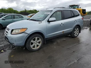 2007 Hyundai Santa Fe SE with VIN 5NMSH73E07H040588, listed as a Copart auction lot 56698875 with 177,099 mi miles and Salvage title. Bid and sale history available at DreamBid. Image 1.