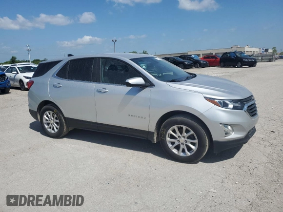 2021 Chevrolet Equinox LT with VIN 3GNAXTEV1MS161503, listed as a Copart auction lot 60896615 with 155,510 mi miles and Clean title. Bid and sale history available at DreamBid. Image 4.