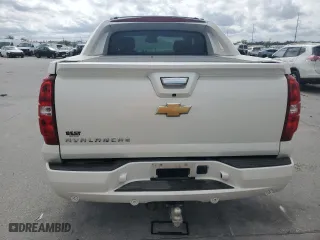 2013 Chevrolet Avalanche LTZ with VIN 3GNMCGE06DG321043, listed as a Copart auction lot 48144995 with 0 mi miles and Salvage Title. Bid and sale history available at carsss.com. Image 6.