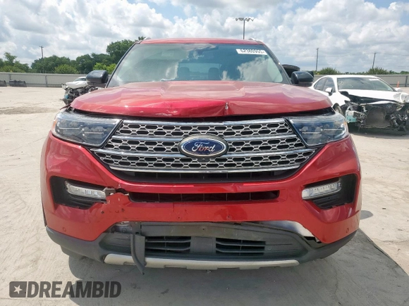 2020 Ford Explorer Limited z VIN 1FMSK8FH2LGD03528, wystawiony jako Copart lot #62380955 z przebiegiem 53 991 mil mil oraz Szkoda całkowita • Salvage title. Historia ofert i sprzedaży dostępna na DreamBid. Obrazek 5.