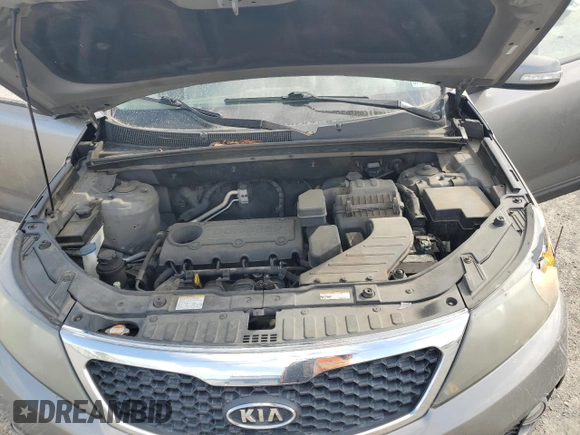 2011 Kia Sorento LX with VIN 5XYKT3A1XBG097651, listed as a Copart auction lot 47799775 with 136,918 mi miles and Salvage Title. Bid and sale history available at carsss.com. Image 14.