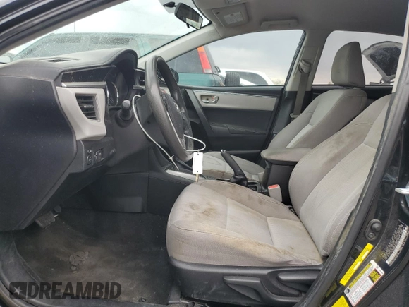 2016 Toyota Corolla L с VIN 5YFBURHE5GP490145, выставлен на аукционе Copart как лот 63449375 с пробегом 177 037 миль миль и Списание • Salvage title. История ставок и продаж доступна на DreamBid. Изображение 7.