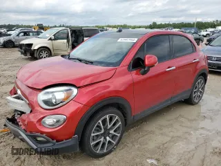 2016 FIAT 500X Trekking Plus with VIN ZFBCFXET8GP394312, listed as a Copart auction lot 82335424 with 83,324 mi miles and Salvage title. Bid and sale history available at DreamBid. Image 1.