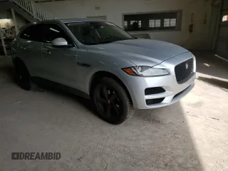 2019 Jaguar F-Pace 25t with VIN SADCS2FX2KA391600, listed as a Copart auction lot 50800915 with 110,065 mi miles and Salvage title. Bid and sale history available at DreamBid. Image 4.