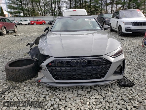 2021 Audi RS 7 z VIN WUAPCBF26MN906501, wystawiony jako Copart lot #37039103 z przebiegiem Nie podano mil oraz . Historia ofert i sprzedaży dostępna na DreamBid. Obrazek 5.