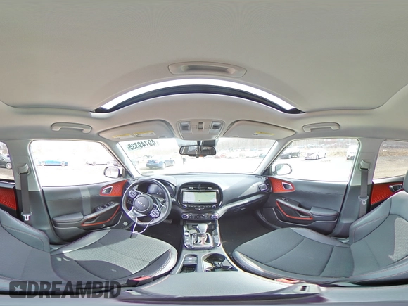 2023 Kia Soul GT-Line with VIN KNDJ53AU1P7860094, listed as a Copart auction lot 49749335 with 20,317 mi miles and Salvage Title. Bid and sale history available at carsss.com. Image 12.