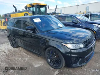 2016 Land Rover Range Rover Sport SVR z VIN SALWZ2EF4GA542529, wystawiony jako IAAI lot #40298249 z przebiegiem 150 152 mil mil oraz . Historia ofert i sprzedaży dostępna na DreamBid. Obrazek 1.