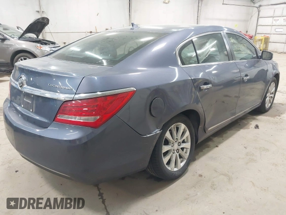 2014 Buick LaCrosse with VIN 1G4GA5GR6EF247407, listed as a IAAI auction lot 42145976 with 55,699 mi miles and . Bid and sale history available at DreamBid. Image 4.