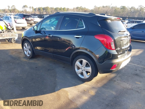 2016 Buick Encore with VIN KL4CJASB0GB714475, listed as a IAAI auction lot 41650603 with 61,955 mi miles and . Bid and sale history available at DreamBid. Image 3.