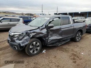 2017 Honda Ridgeline RTL z VIN 5FPYK3F56HB023014, wystawiony jako Copart lot #51279605 z przebiegiem 57 340 mil mil oraz Szkoda całkowita • Salvage title. Historia ofert i sprzedaży dostępna na DreamBid. Obrazek 1.