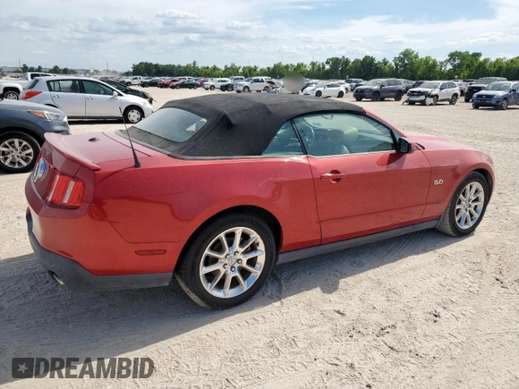 2011 Ford Mustang GT with VIN 1ZVBP8FF0B5158906, listed as a Copart auction lot 66490875 with 102,936 mi miles and Non repairable. Bid and sale history available at DreamBid. Image 3.
