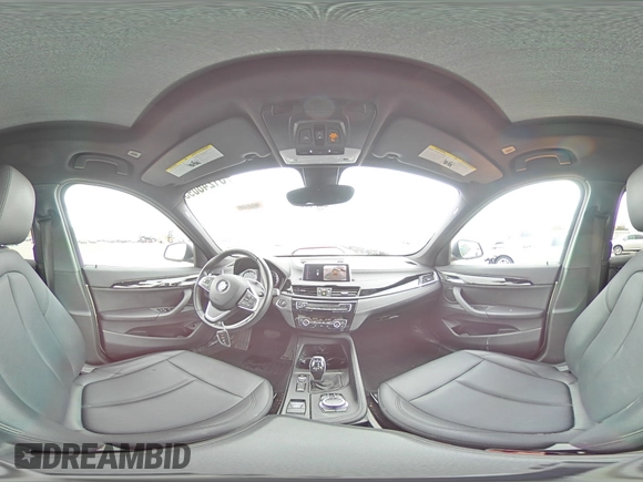 2022 BMW X1 xDrive28i with VIN WBXJG9C0XN5V03922, listed as a Copart auction lot 51248095 with 52,282 mi miles and Salvage Title. Bid and sale history available at carsss.com. Image 16.