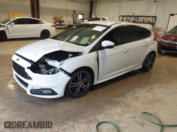 2017 Ford Focus ST with VIN 1FADP3L95HL206679, listed as a IAAI auction lot 41251281 with 109,389 mi miles and . Bid and sale history available at carsss.com. Image 18.