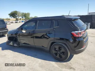 2020 Jeep Compass Latitude with VIN 3C4NJCBB1LT236568, listed as a Copart auction lot 53021825 with 65,114 mi miles and Salvage Title. Bid and sale history available at carsss.com. Image 2.