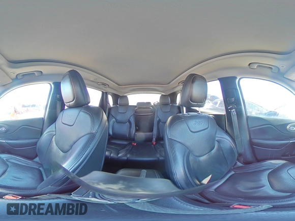 2019 Jeep Cherokee Limited with VIN 1C4PJMDX8KD309317, listed as a Copart auction lot 46684945 with 153,380 mi miles and Salvage Title. Bid and sale history available at carsss.com. Image 14.